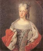 Portrait of Maria Josepha of Austria Israel Silvestre